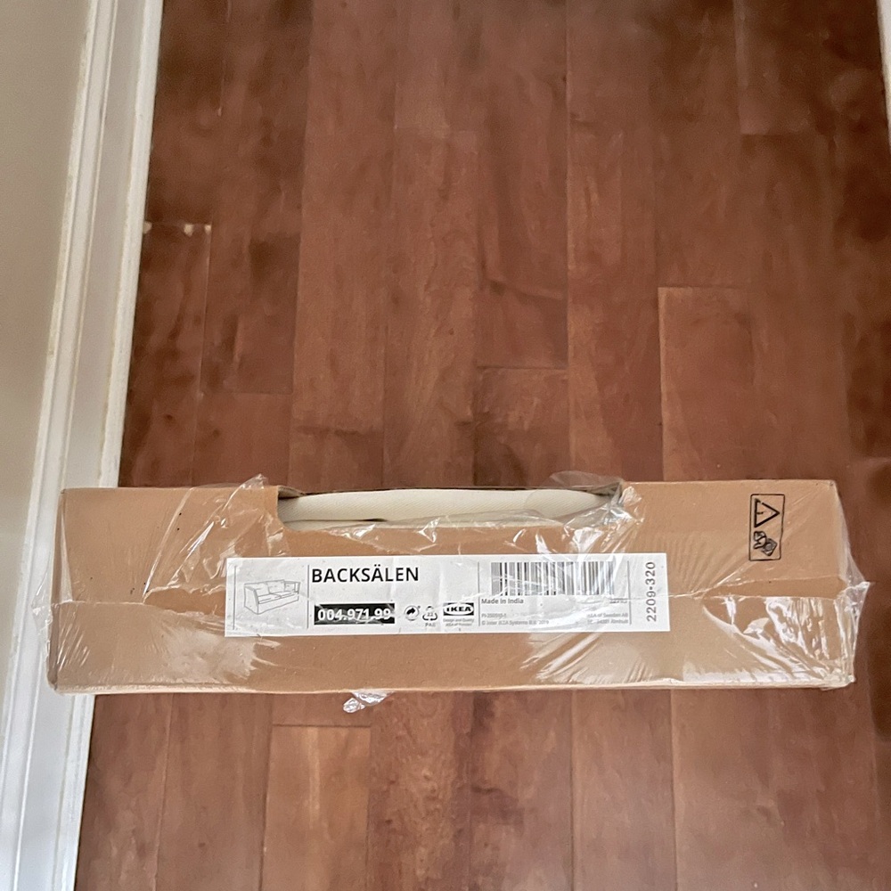 IKEA Backsalen couch cover - white